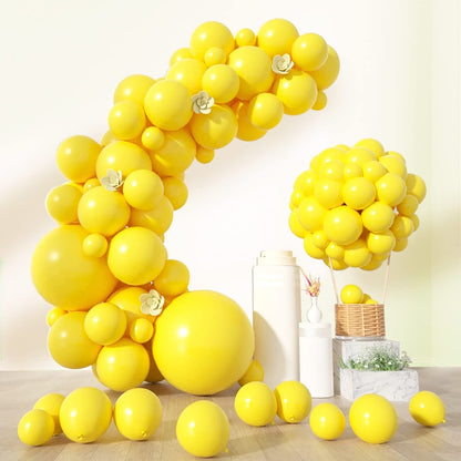 Macaron Yellow bladder Latex/ Rubber Balloon - Helium Quality - 36 inches - 1PC