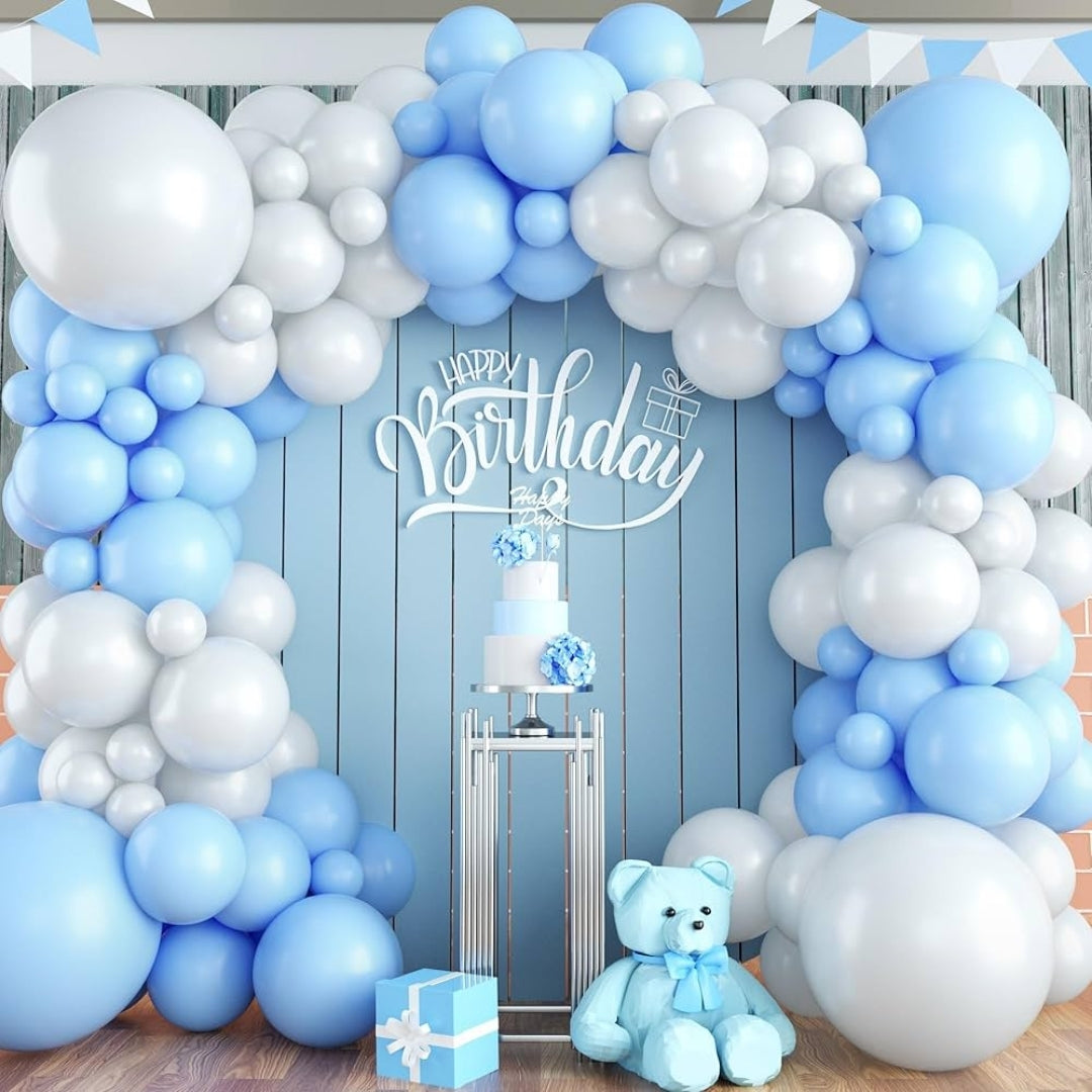 Macaron Blue Bladder Balloon - 36 inches - 1PC