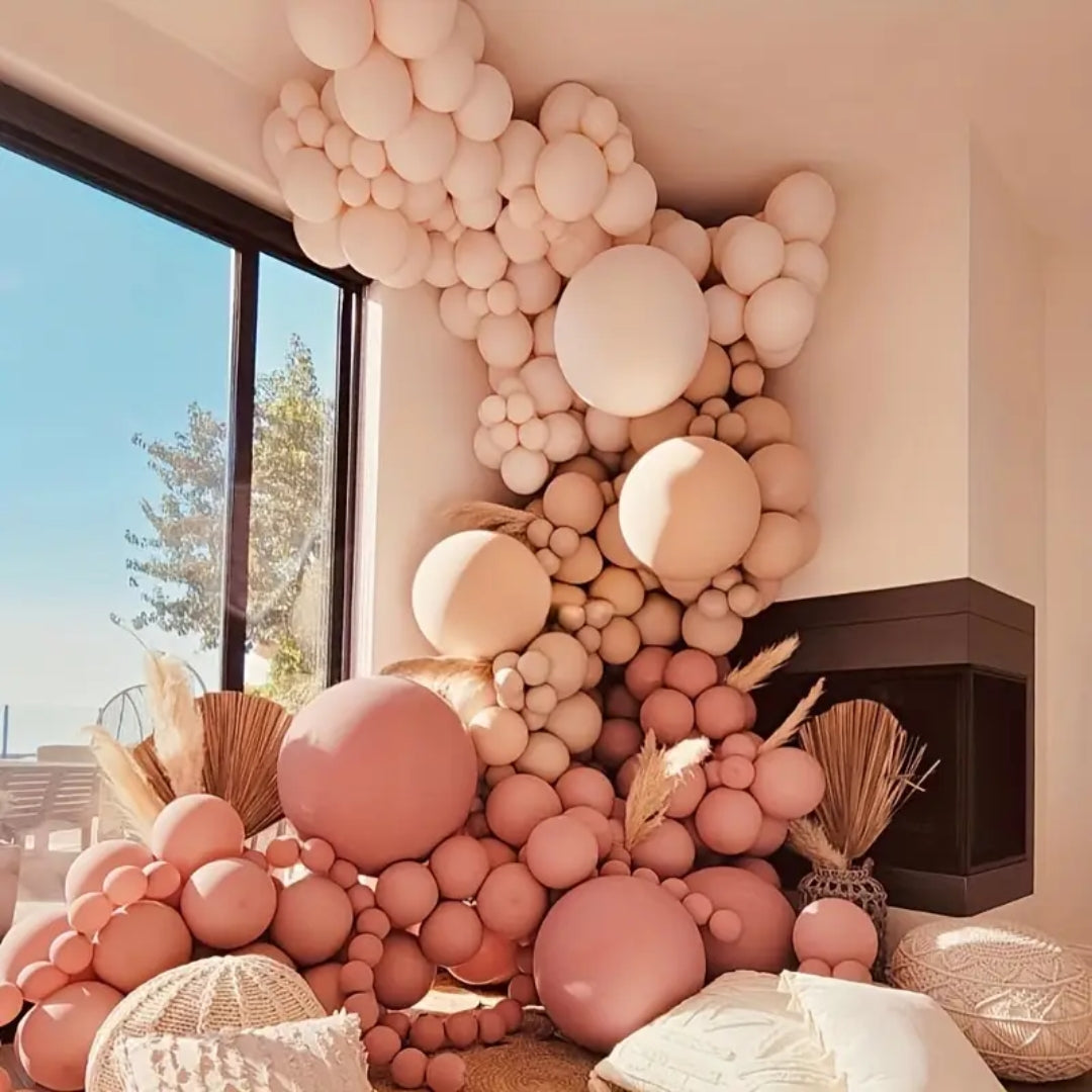 Macaron Peach bladder Latex/ Rubber Balloon - Helium Quality - 36 inches - 1PC