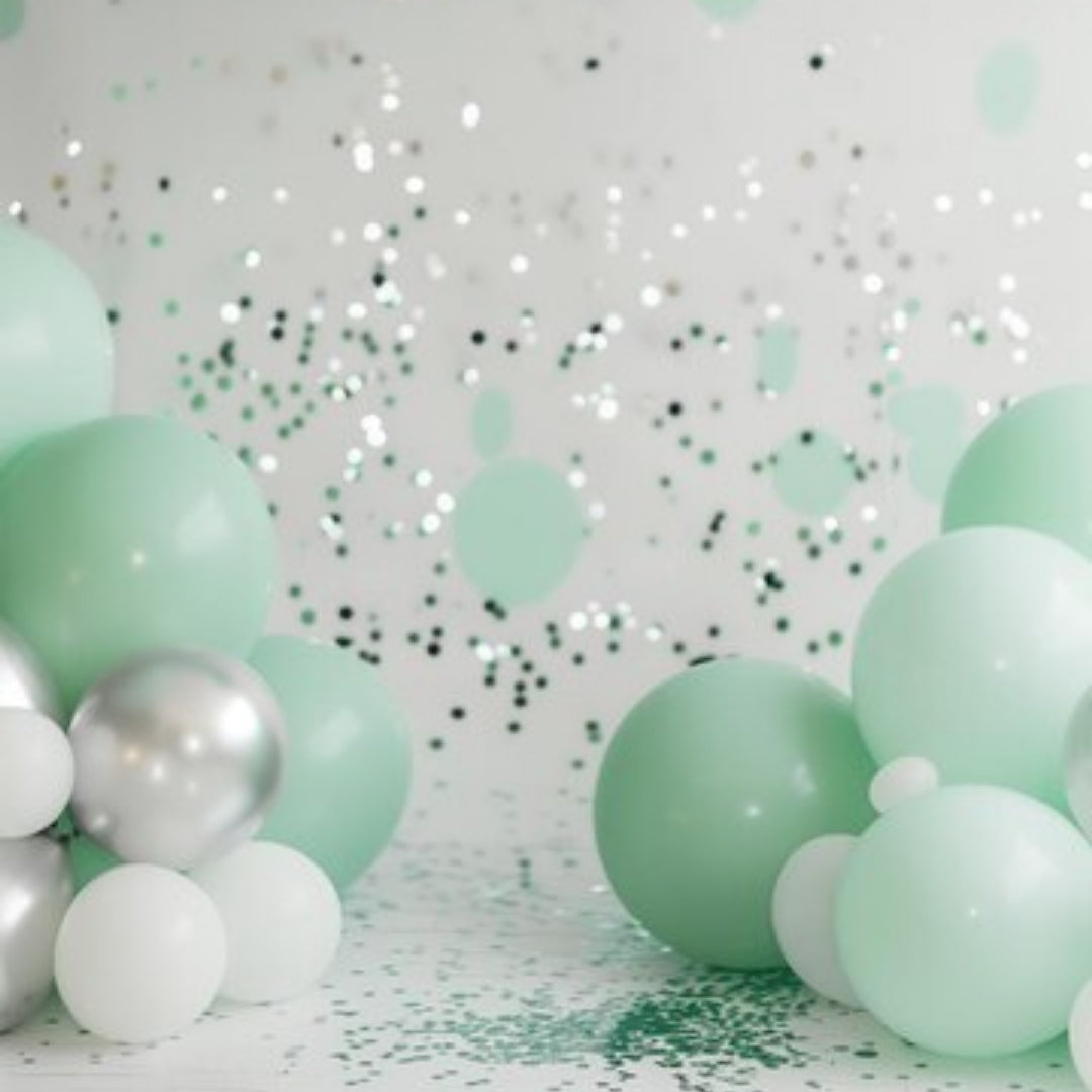 Macaron Sea Green bladder Latex/ Rubber Balloon - Helium Quality - 36 inches - 1PC