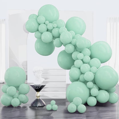 Macaron Sea Green bladder Latex/ Rubber Balloon - Helium Quality - 36 inches - 1PC
