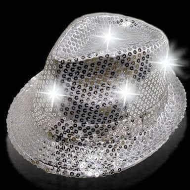 Sequin L/Up Hat Silver