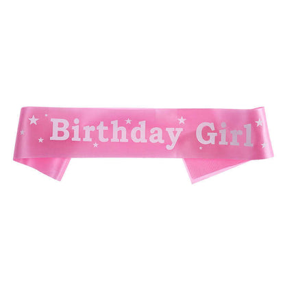 Birthday Girl Sash 70 inch