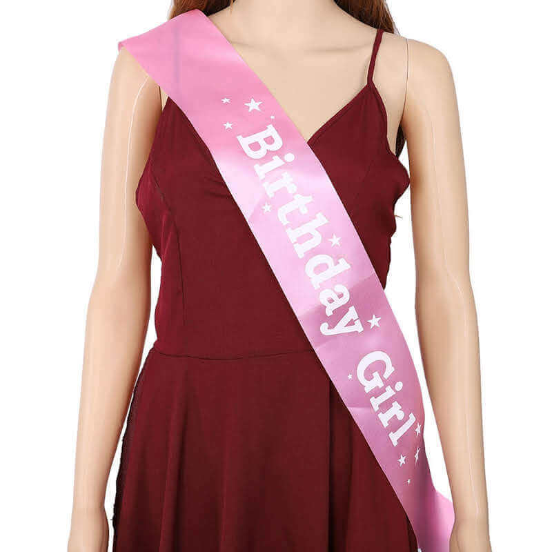 Birthday Girl Sash 70 inch