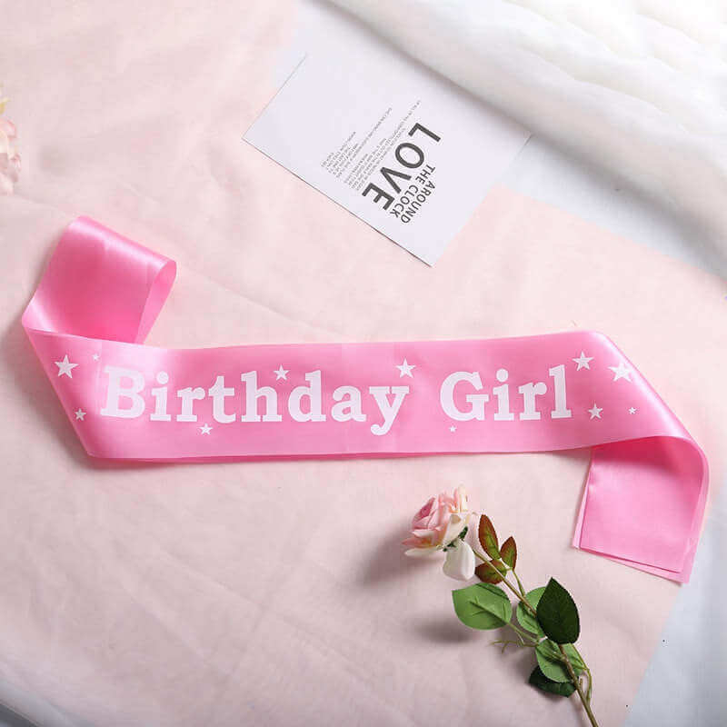 Birthday Girl Sash 70 inch