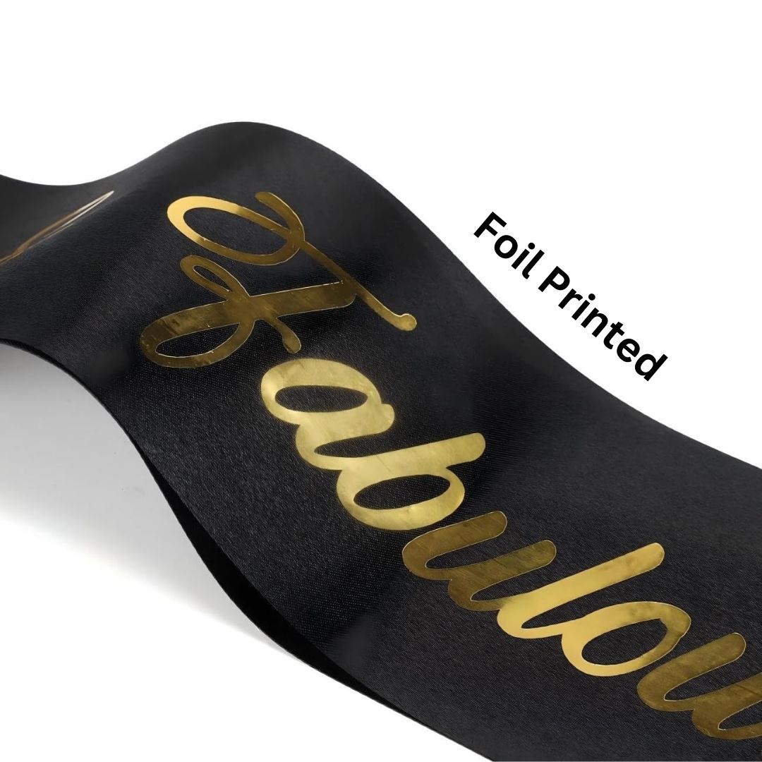 50 & Fabulous Sash 62 inch