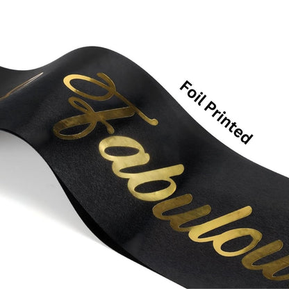 50 & Fabulous Sash 62 inch