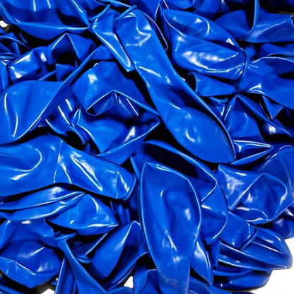 8" Blue Latex Balloon - 20Pcs Balloons for Birthday Decorations, Weddings, Baby Shower