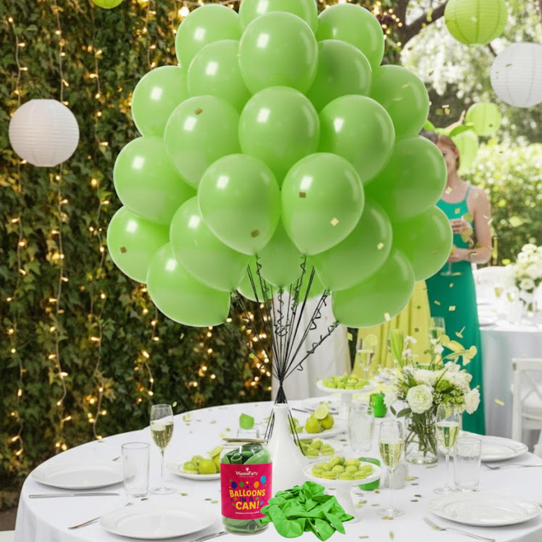 Light Green Latex Balloons 10" - 20PC