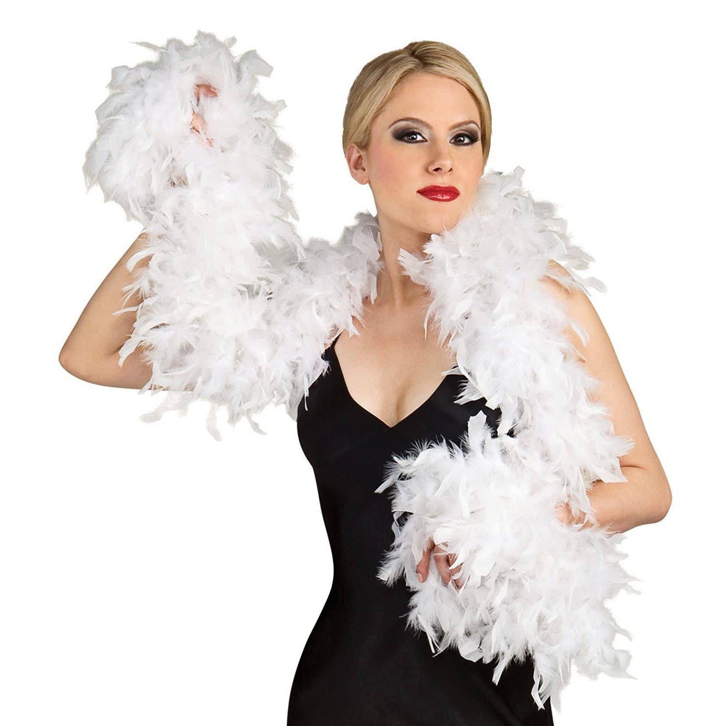 Feather Boa White