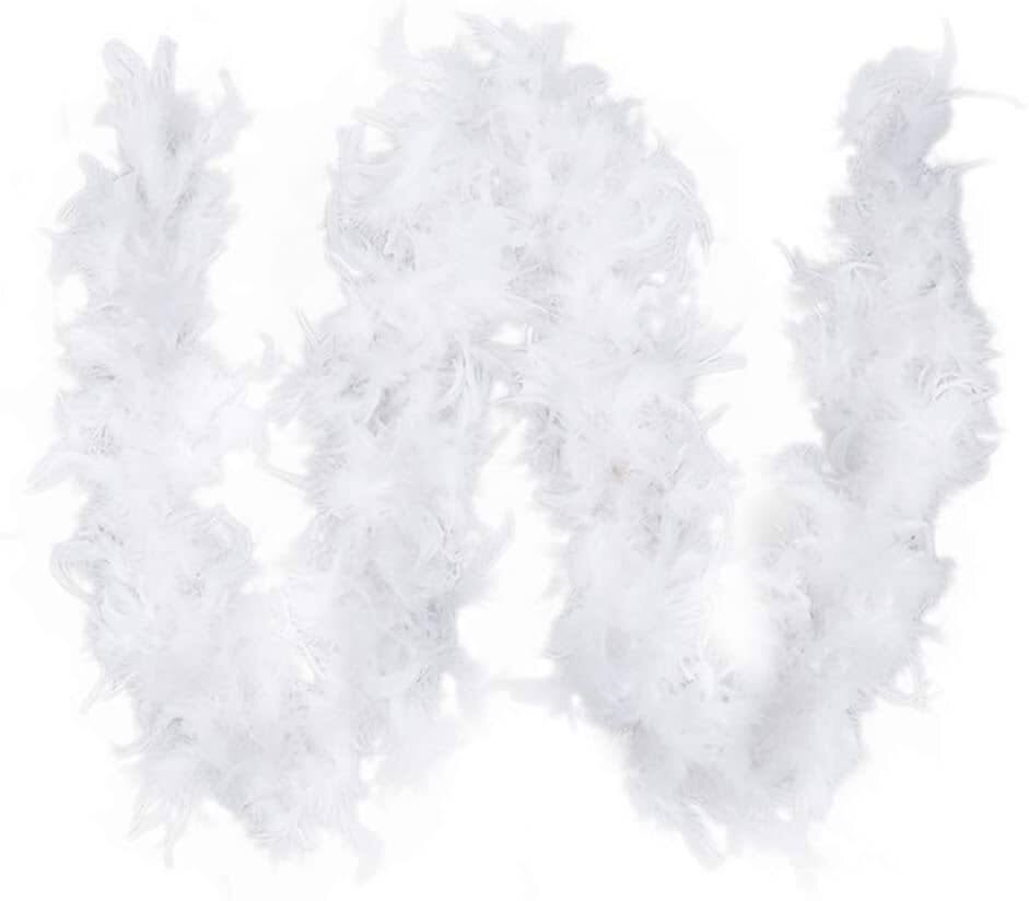 Feather Boa White