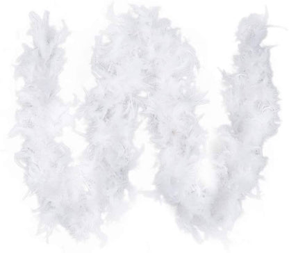 Feather Boa White