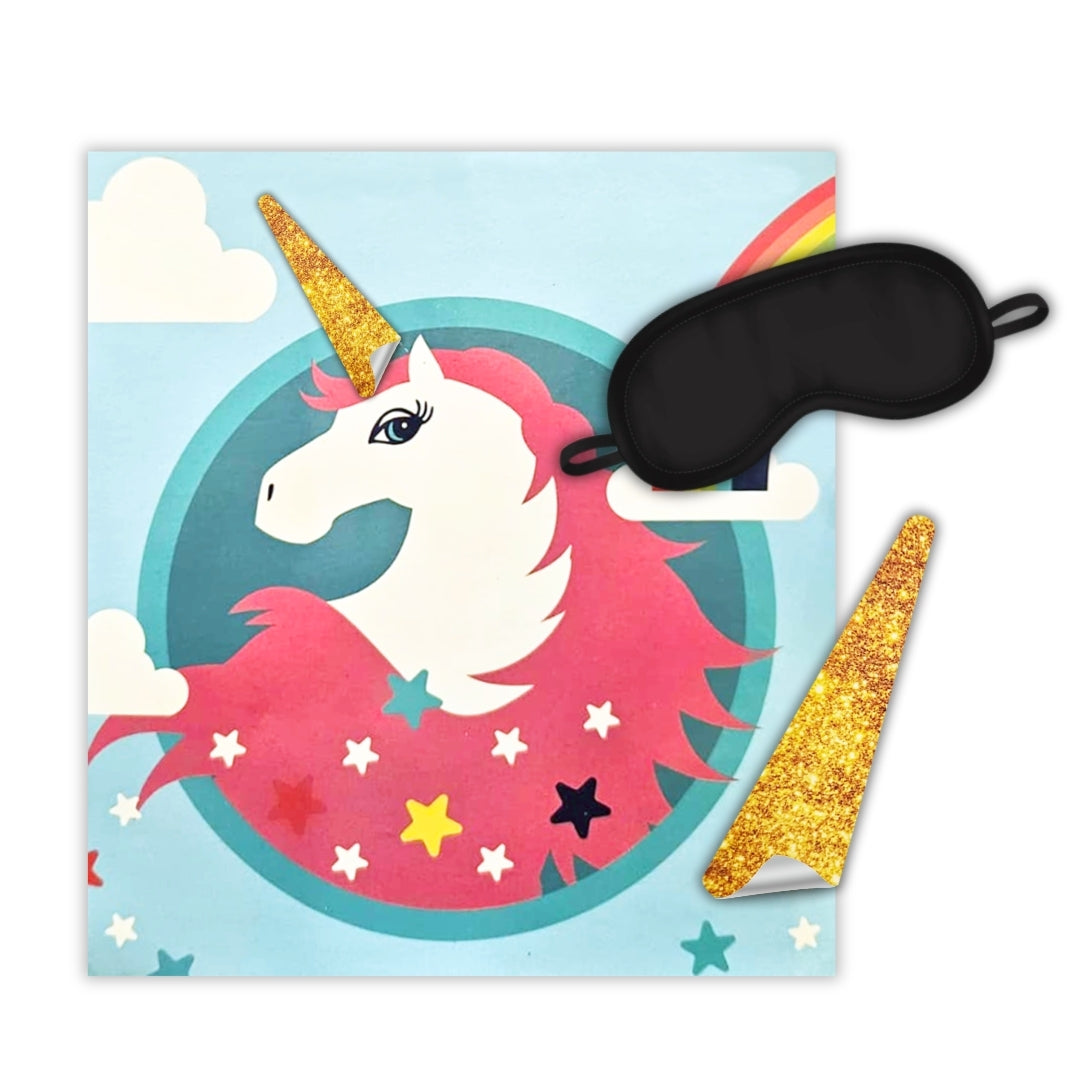 Party Game Pin In The Horn Unicorn Game for Kids - 26 PC