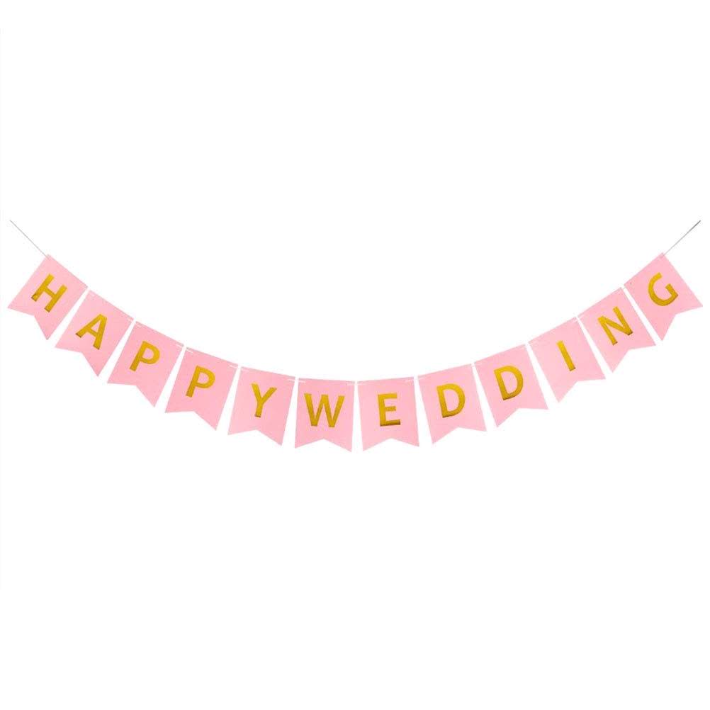 Happy Wedding Banner - Over 9FT