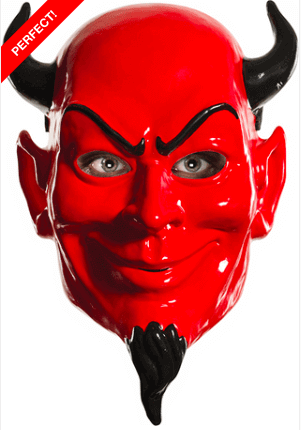 Scream Queen Devil Mask