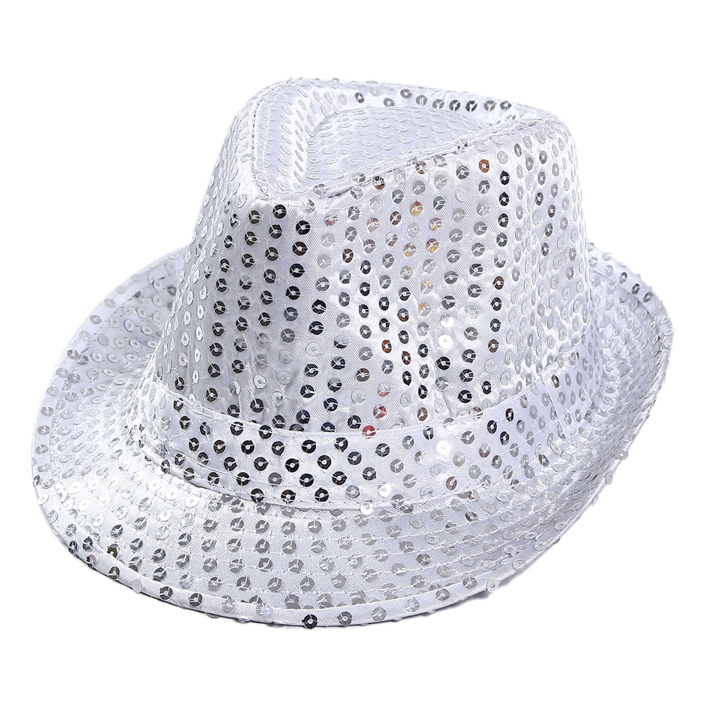 Sequin Hat Silver