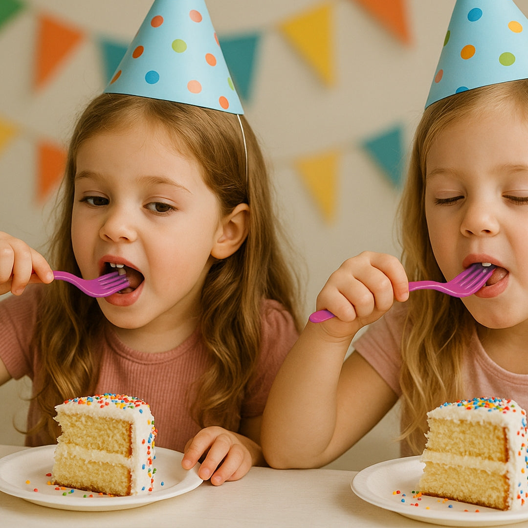Hot Pink Premium Reusable Spoons - 20PC