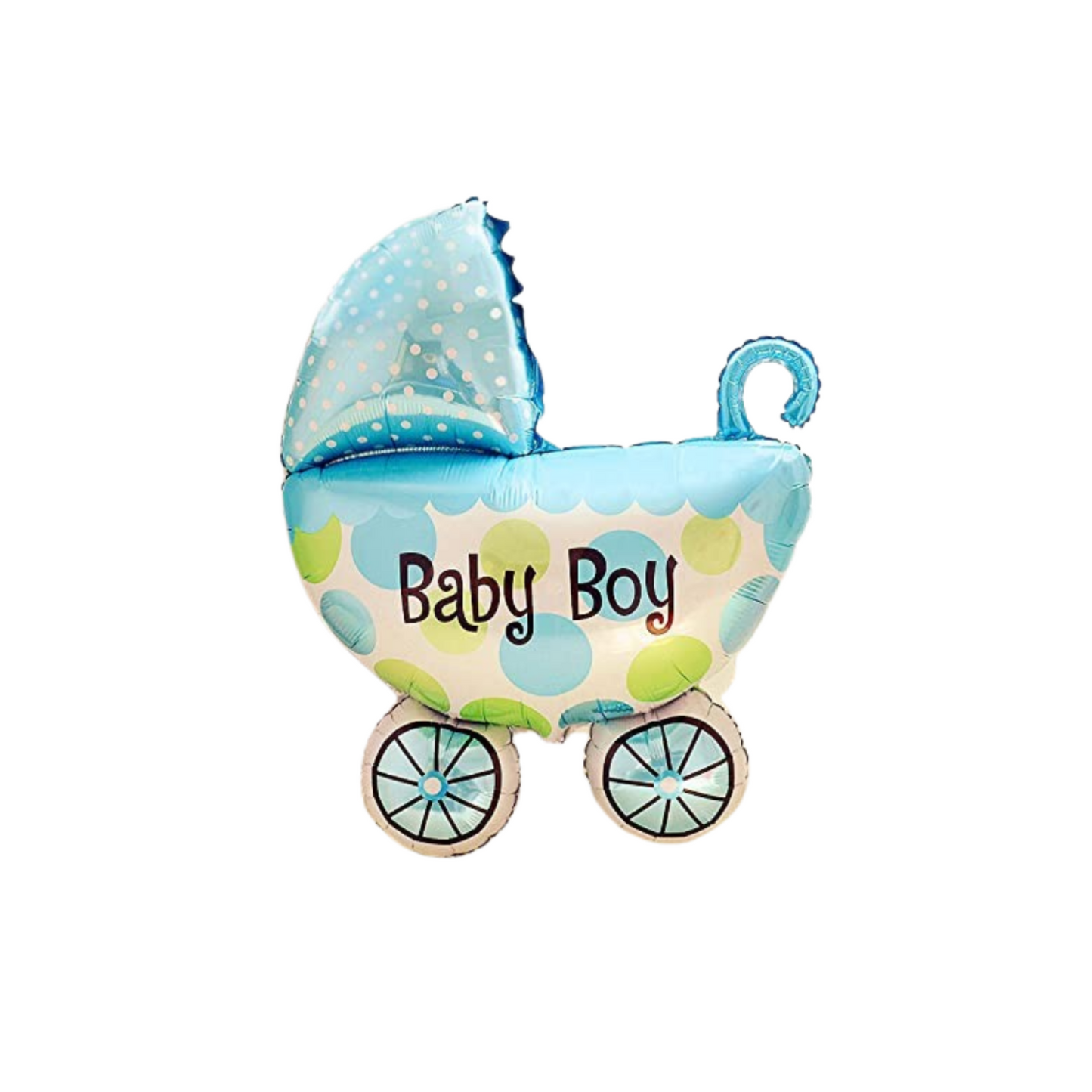 14" Baby Boy Small Balloon on Stick