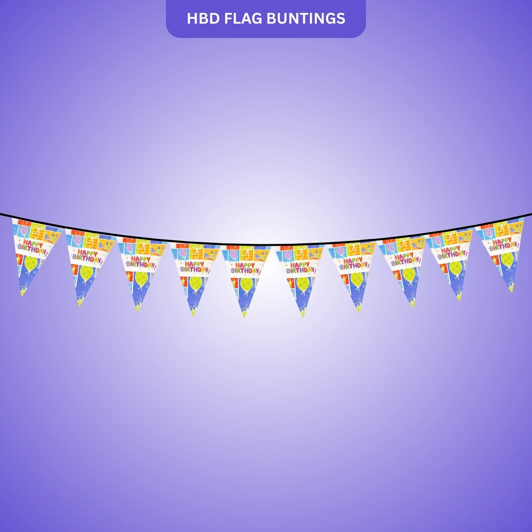 HBD Flag Bunnting