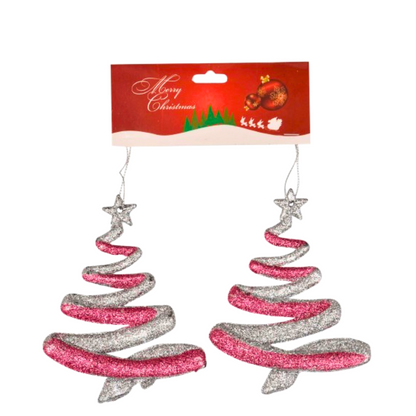 CTO Christmas Tree Shooting Star Hanging Silver -