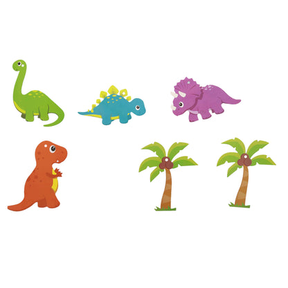 Dinosaur Swirl Decoration - 12PC