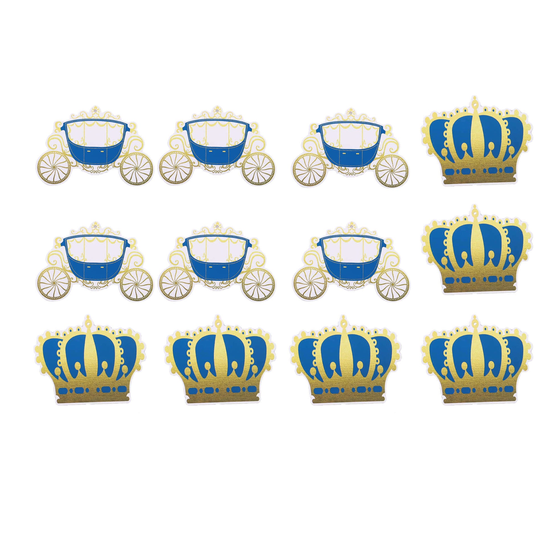 Little Prince Swirl Decoration - 12PC