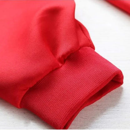 Money Heist Red Zipper Costume for Adults - 1PC