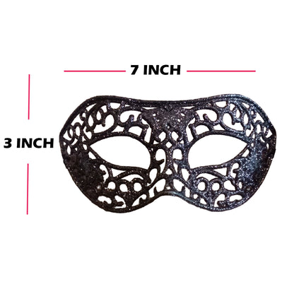 Masquerade Men Mask Black