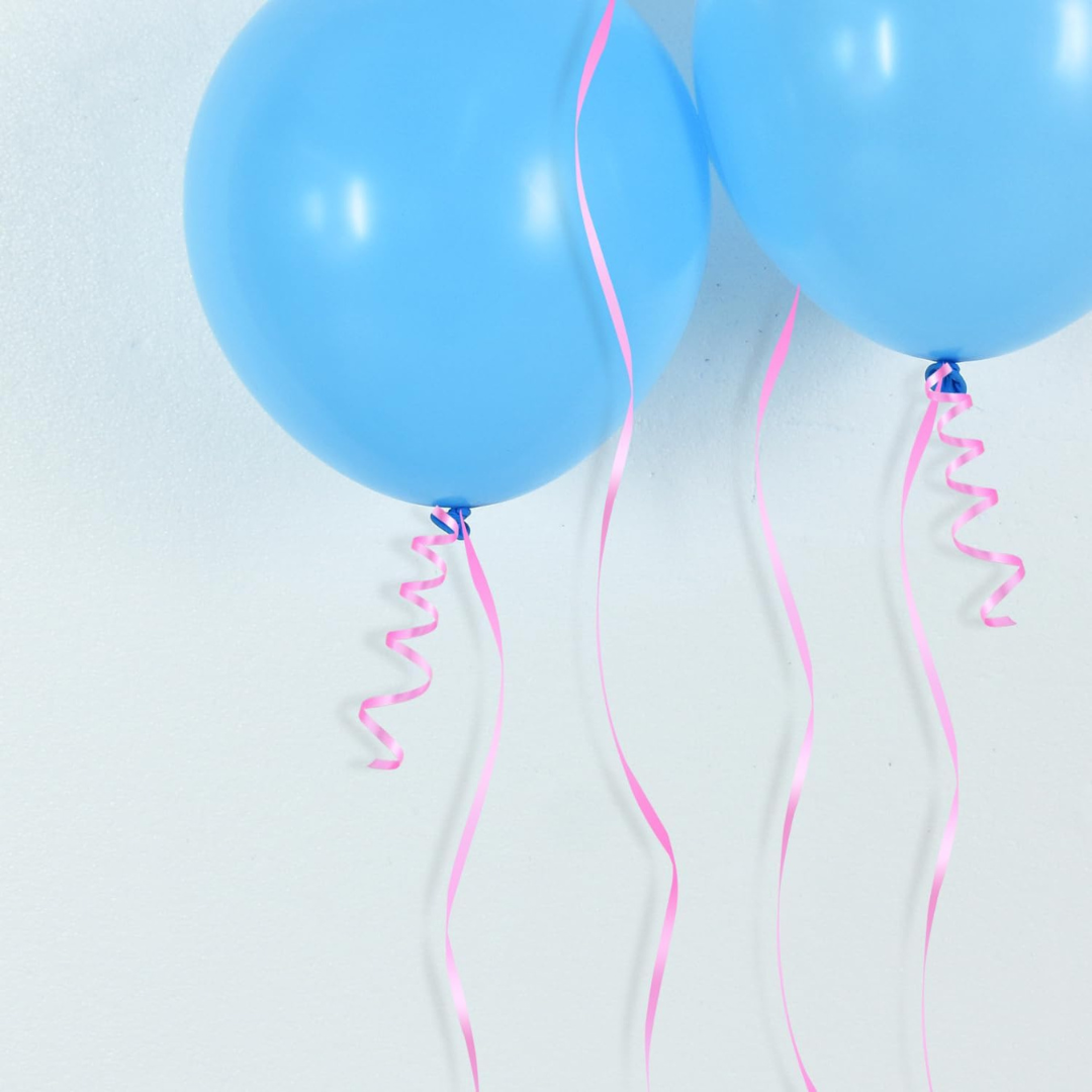 Balloon Ribbons Pink