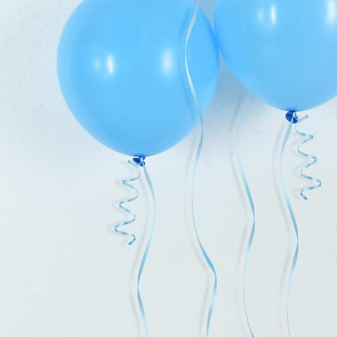 Balloon Ribbons Blue