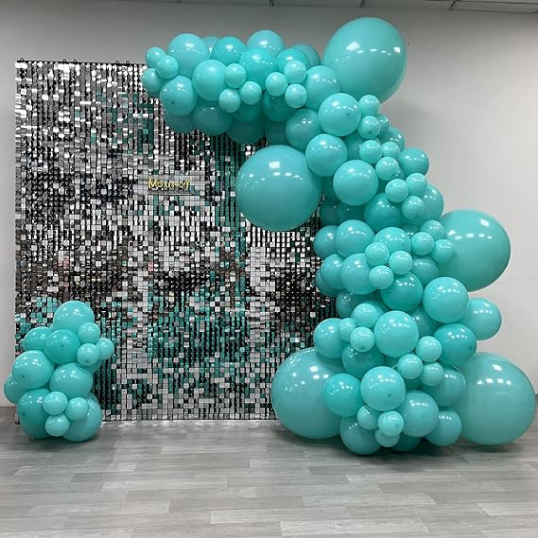 Teal Blue Balloon 10"-100PC