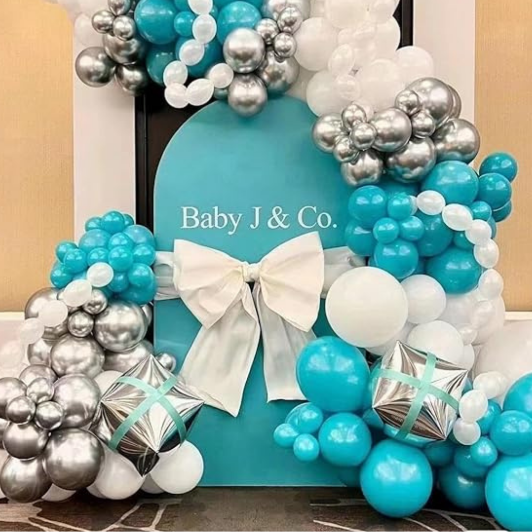 Teal Blue Balloon 10"-100PC