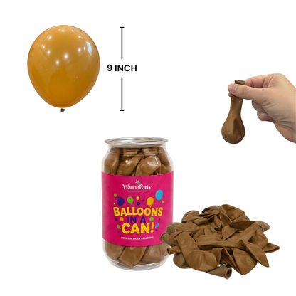 Coffee Brown Premium Latex Balloons 10" - 20PC