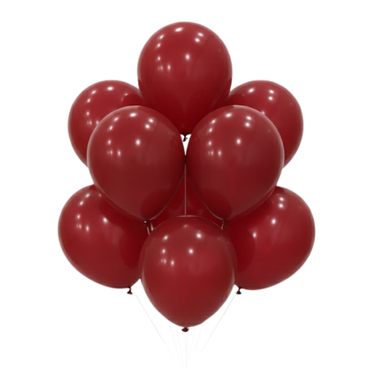 Garnett Red Latex Balloons 