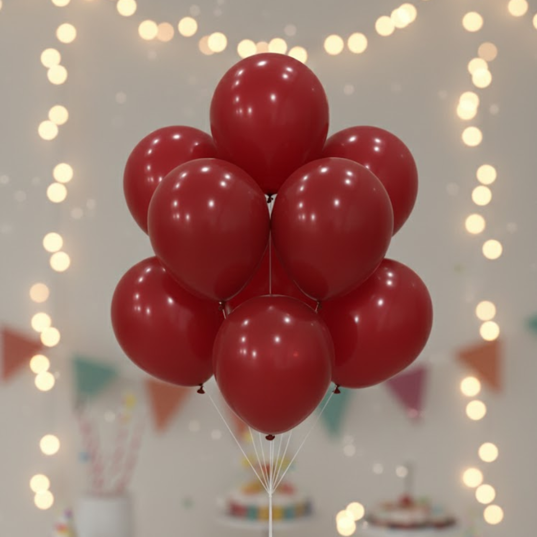 Garnett Red Balloons 10" - 20PC