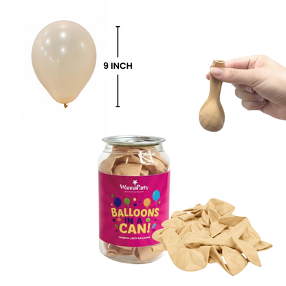 Apricot Beige / Skin Color Premium Latex Balloons 10" - 20PC