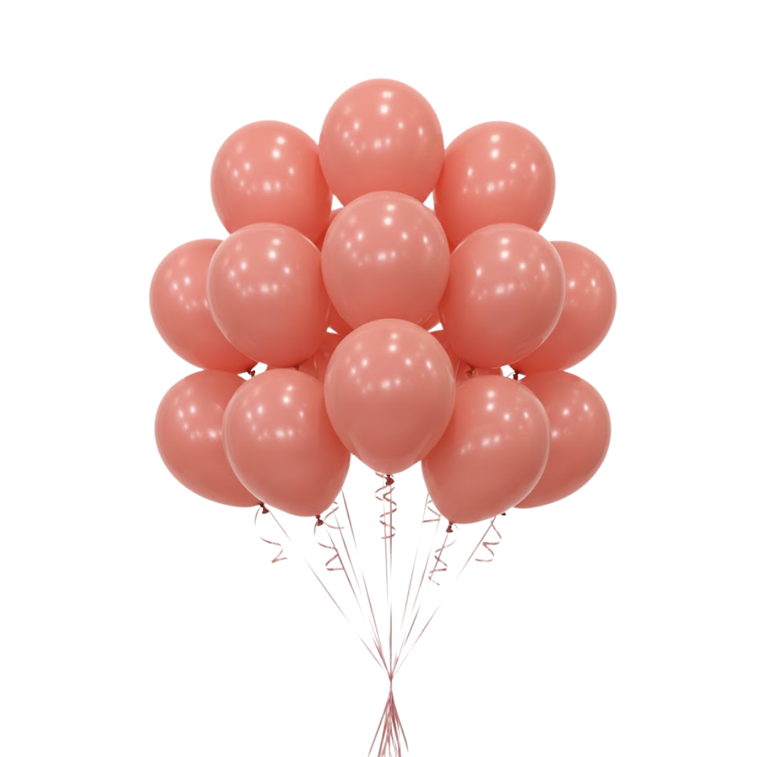 blush pink balloon 