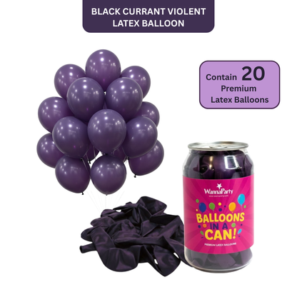 Black Currant Violet / Lavender Color Balloons 10" - 20PC