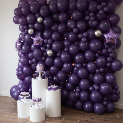 Black Currant Violet / Lavender Color Balloons 10" - 20PC