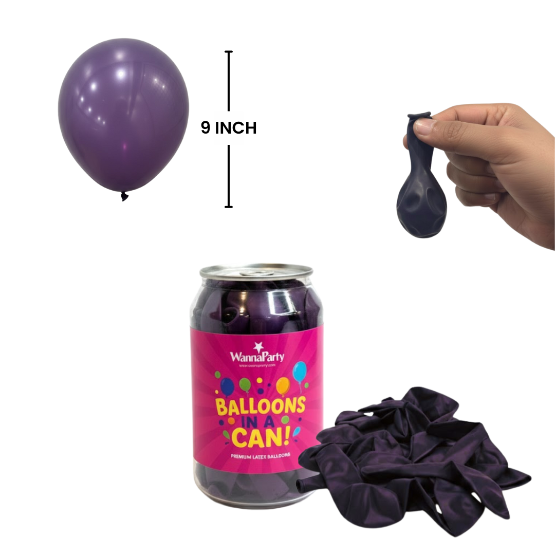 Black Currant Violet / Lavender Color Balloons 10" - 20PC