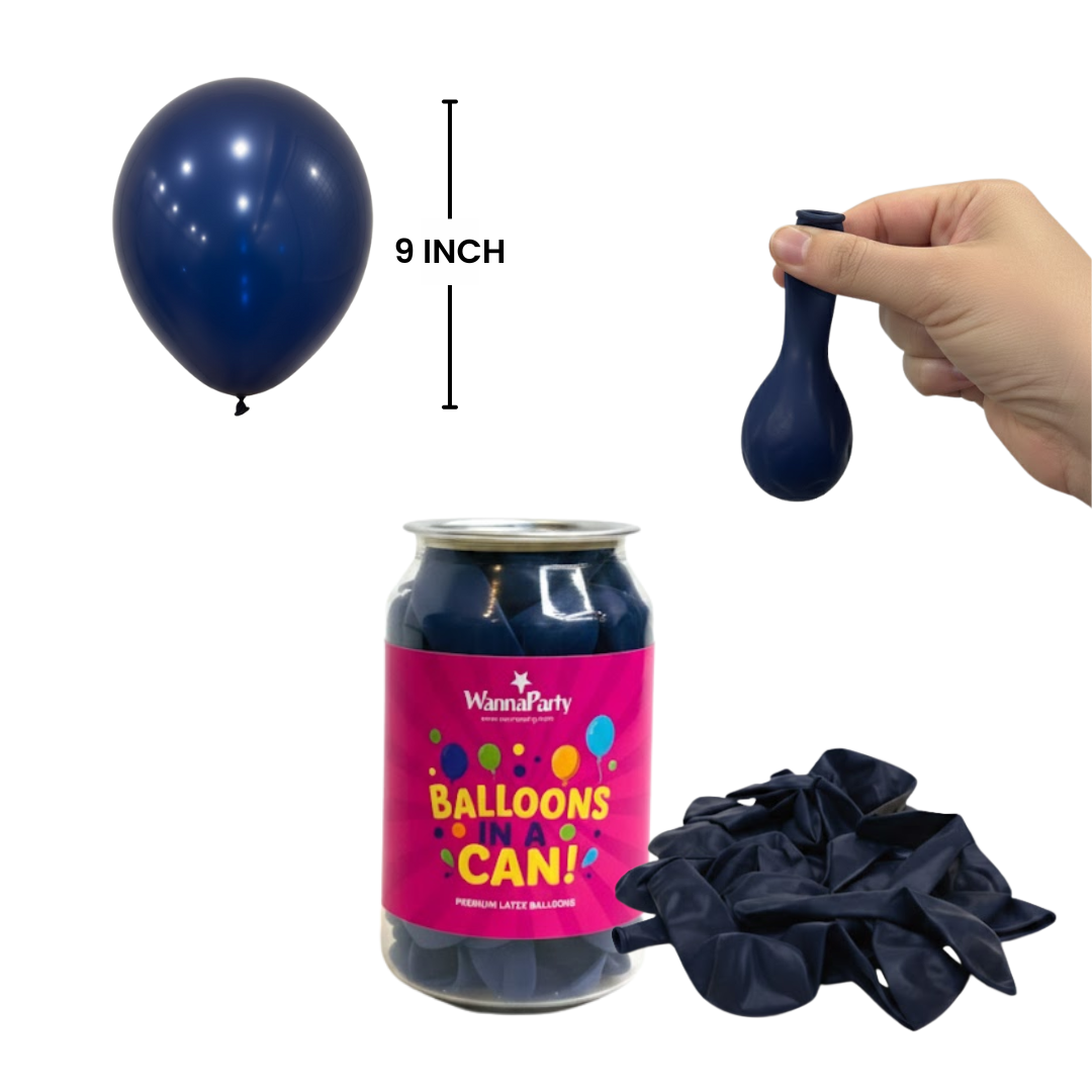 Night Blue Premium Latex Balloons 10" - 20PC