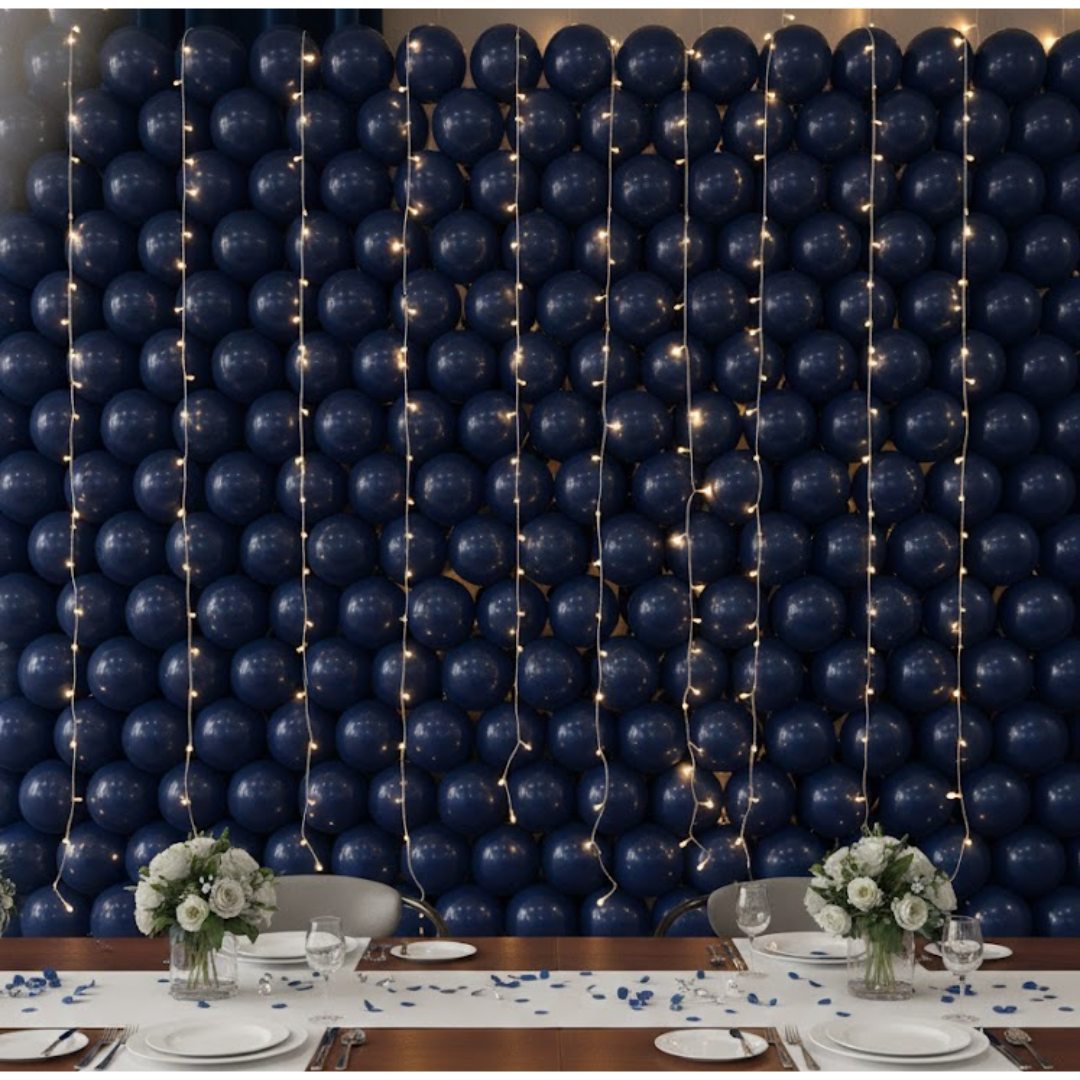 Night Blue Premium Latex Balloons 10" - 20PC