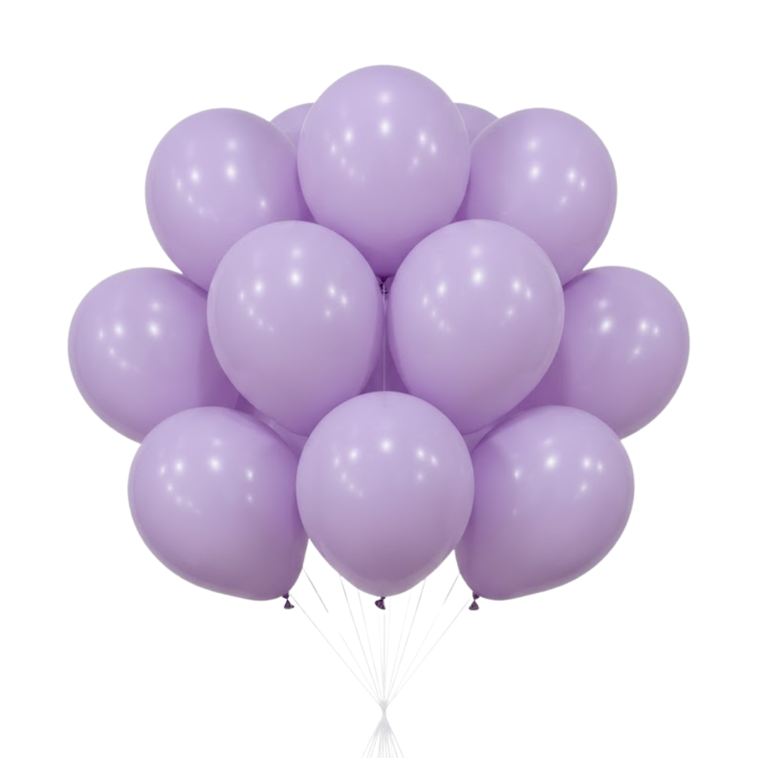 Macaron  Light Purple Premium Latex Balloons 10" - 20PC