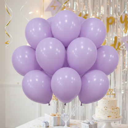 Macaron  Light Purple Premium Latex Balloons 10" - 20PC