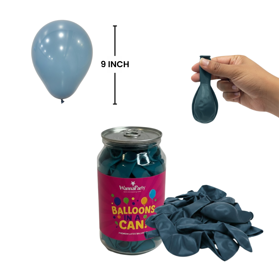 Teal Blue/Aqua Blue Premium Latex Balloons 10" - 20PC