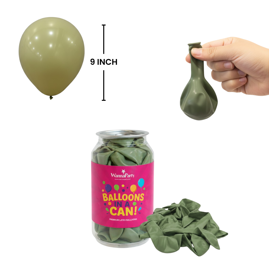 Avocado Green Latex Balloons 10" - 20PC
