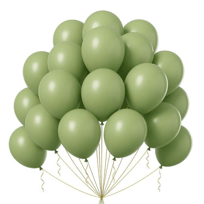 Sage Green Latex/Rubber Balloons - 10 inches - 20PC
