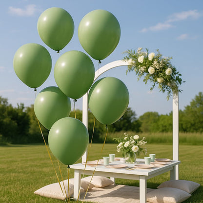 Sage Green Latex/Rubber Balloons - 10 inches - 20PC