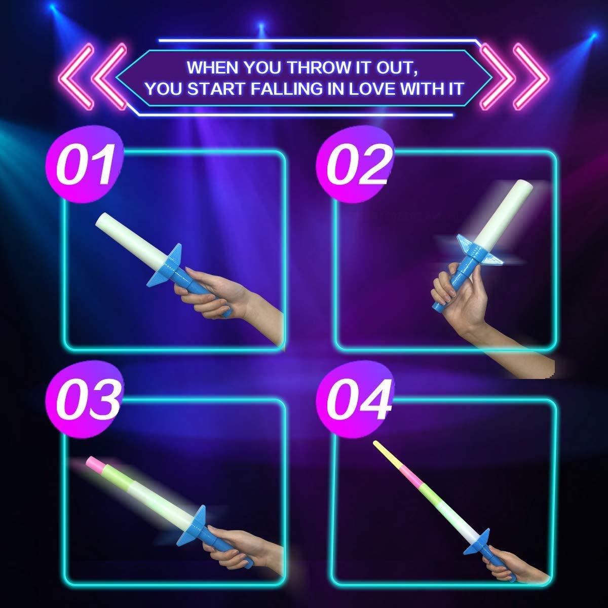 Glow in The Dark Dancing Sticks Items