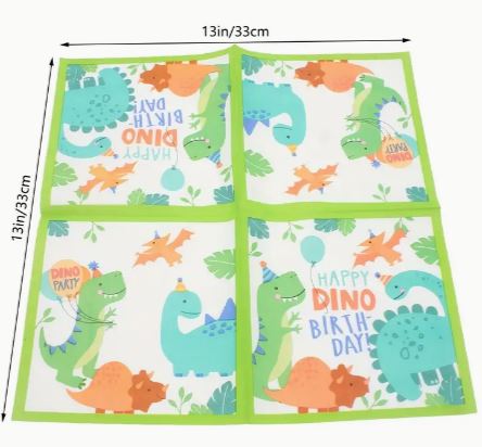 Dino Tissues - 20PC